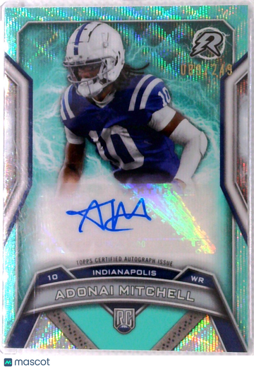 2025 Topps Resurgence Adonai Mitchell #RRS-AMI /249 RC
