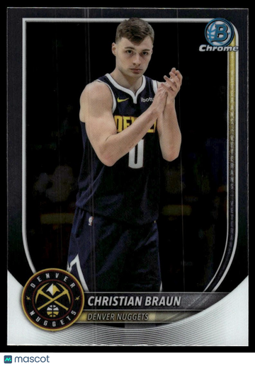 2025-26 Bowman Christian Braun #BCV-181 Chrome