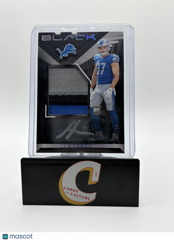2022 Panini Black Aidan Hutchinson #221 /99 Patch RC