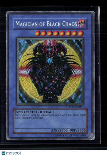 2002 Konami Yu-Gi-Oh! Premium Pack 1 Magician of Black Chaos Ritual Monster