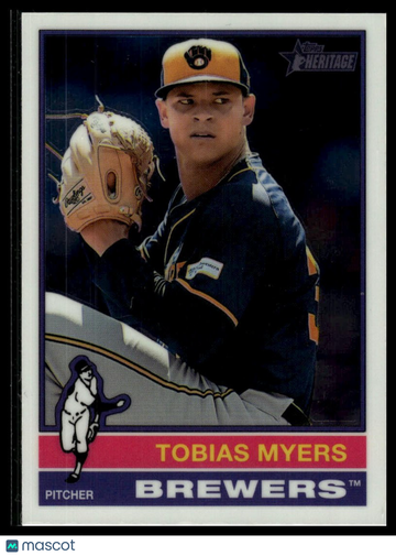 2025 Topps Heritage Tobias Myers #137 Chrome