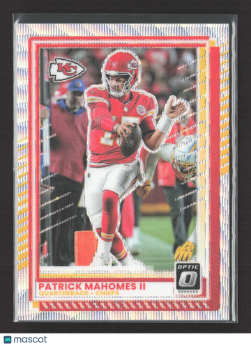 2025 Panini Donruss Optic Prizm Patrick Mahomes II #40 /300