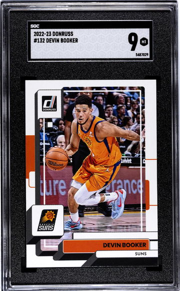 2022 Donruss Devin Booker #132 SGC 9