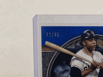 2025 Topps Museum Collection Willie Mays #10 Blue Base