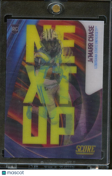 Ja'Marr Chase 2021 Panini Score Next Up RC LSU Tigers