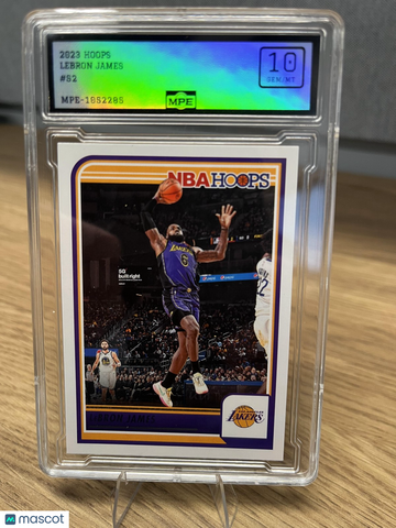2023-24 Hoops LeBron James #52 MPE 10 Los Angeles Lakers