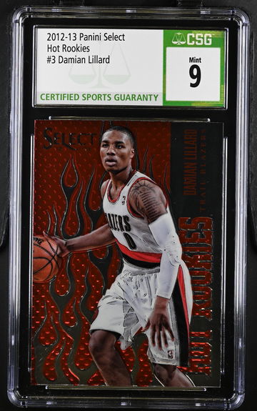 2012-13 Panini Select Hot Rookies #3 Damian Lillard