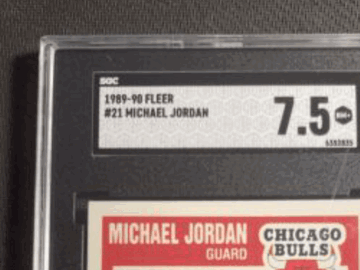 1989-90 Fleer Michael Jordan SGC 7.5