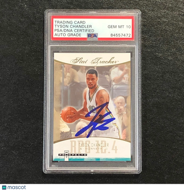 2007-08 Fleer Tyson Chandler #ST-34 Hot Prospects PSA 10