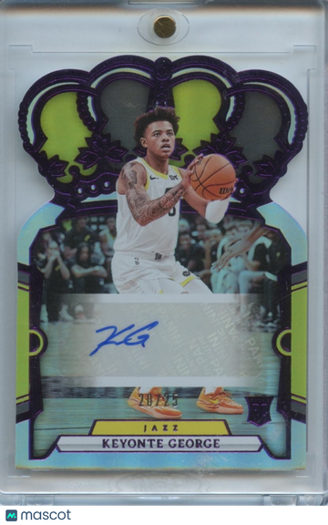 2023-24 Panini Crown Royale Keyonte George Rookie Panini Authentic