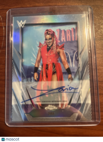 2026 Topps Chrome WWE Zaria #NXT-ZAR Chrome Base Set Topps