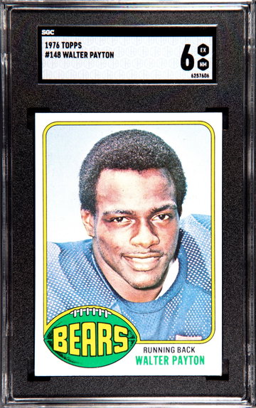 1976 Topps Walter Payton SGC