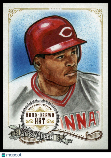 2017 Topps Gypsy Queen Barry Larkin #GQAR-BL2 Portrait Art Reproductions