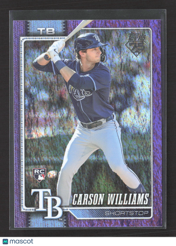 2026 Topps Series One Carson Williams #25 Purple RC