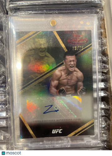 2022 Panini Chronicles UFC Chan Sung Jung #13 Class 1 Rookie