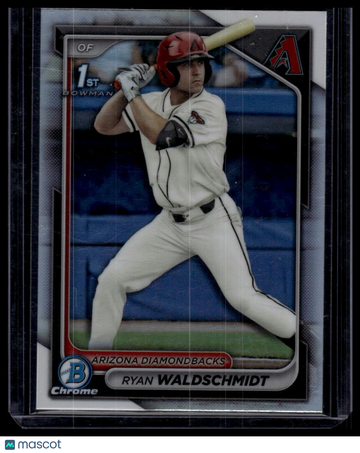 2024 Bowman Draft Ryan Waldschmidt #BDC-18 Chrome Refractor