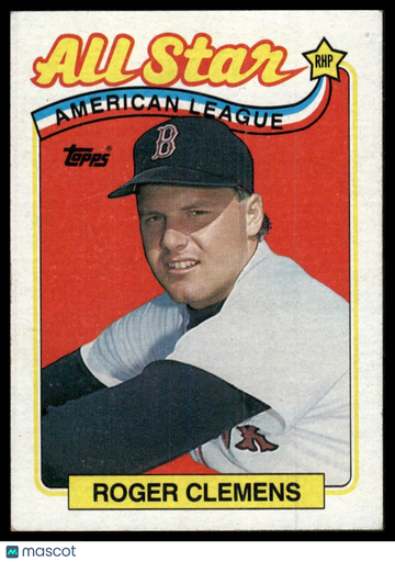 1989 Topps Roger Clemens #405