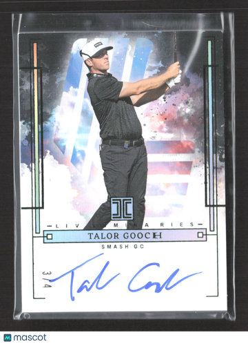 2025 Panini Impeccable LIV Golf Luminaries Talor Gooch #LUM-TG