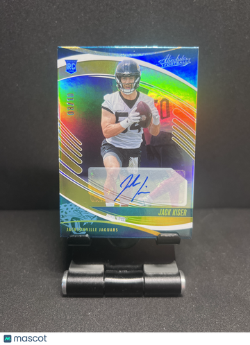 2025 ABSOLUTE JACK KISER GOLD AUTO /10 RC ROOKIE