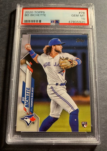 Bo Bichette 2020 Topps RC PSA 10