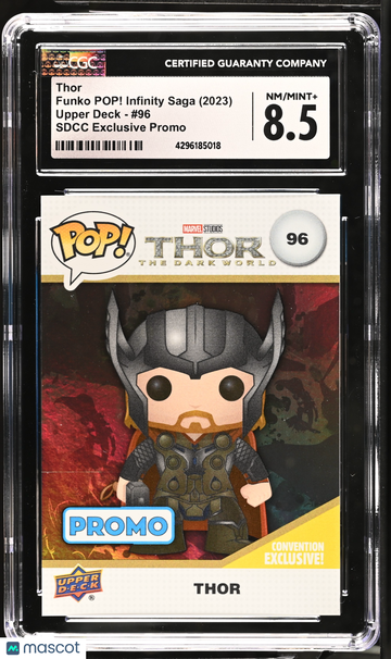 Funko Pop! Infinity Saga Thor #96 CGC 8.5