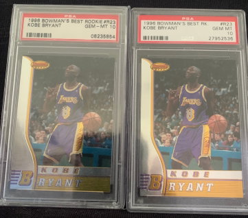 Kobe Bryant PSA 10 (x2)