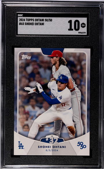 2024 Topps Ohtani 50/50 #65 Shohei Ohtani SGC 10