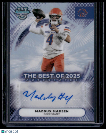 2025 Bowman University's Best Football Maddux Madsen #BOA-MM