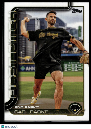 2025 Topps Carl Radke #FP-6 First Pitch (Series One)