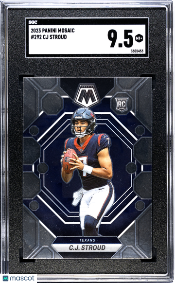 2023 Panini Mosaic CJ Stroud #292 SGC 9.5
