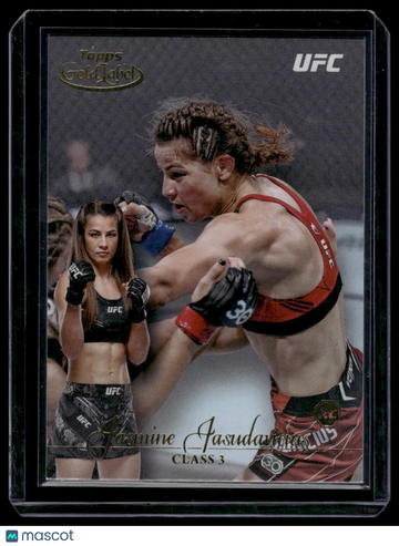 2024 Topps Gold Label UFC Jasmine Jasudavicius #67 Class 3 RC