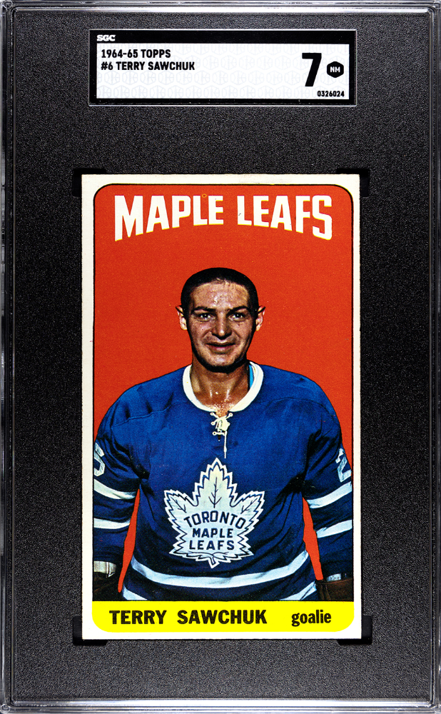 1964-65 Topps Terry Sawchuk #6 SGC 7