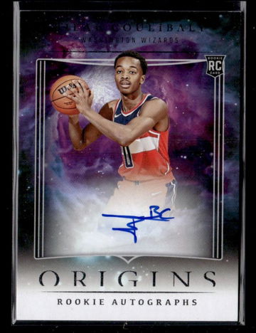 2023-24 Panini Origins Rookie Autographs Bilal Coulibaly #RA-BCW RC Auto