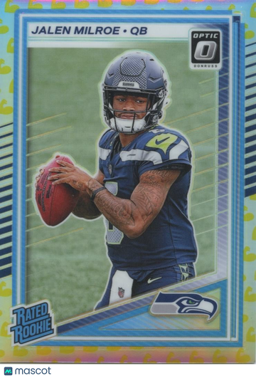 2025 Jalen Milroe Optic Rookie Donruss