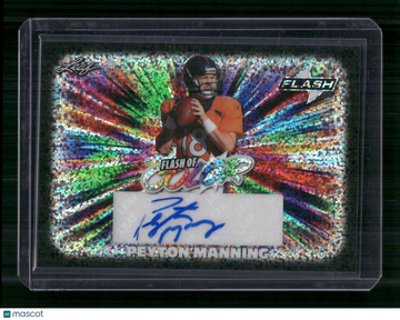 2023 Leaf Flash Flash of Color Peyton Manning #FCA-PM1 Prism /1 Auto