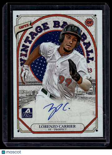 2023 Onyx Vintage Extended Lorenzo Carrier #OVLC