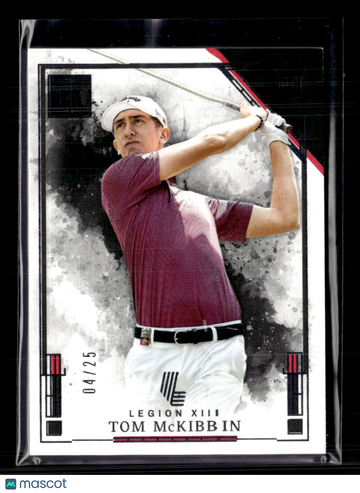 2025 Panini Impeccable LIV Golf Tom McKibbin #11 /25