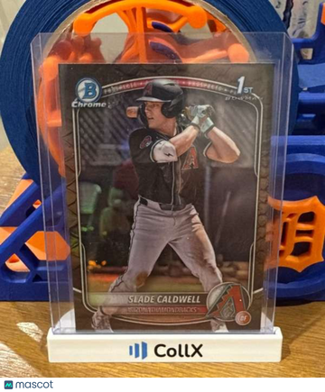 2025 Bowman - Chrome Prospects Reptilian Refractor Slade Caldwell #BCP-21