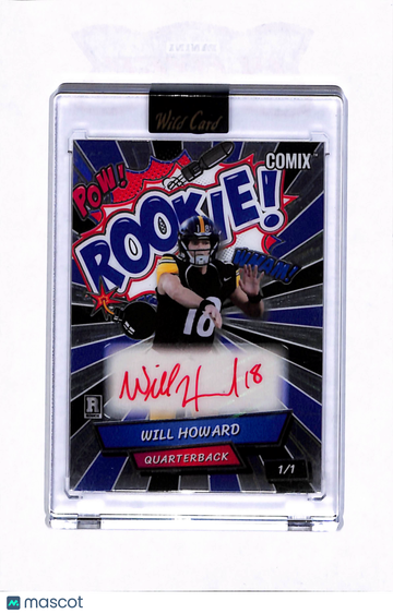 2025 Wild Card Comix Will Howard #ACRRB-WH-A /1