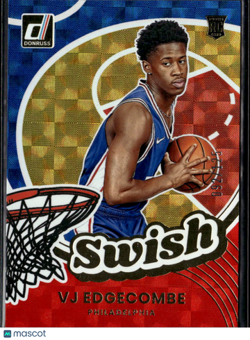 VJ Edgecombe 2025 Donruss Swish RC /125 Philadelphia