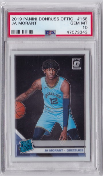 Ja Morant 2019 Optic PSA 10