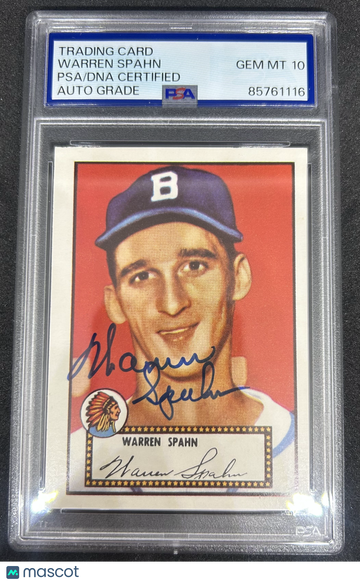 1952 Topps Reprint Series Warren Spahn #33