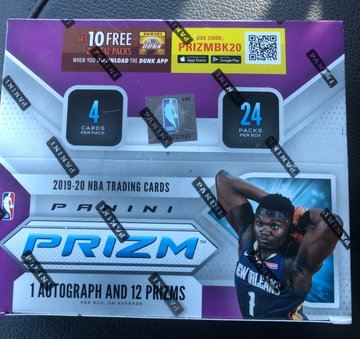 2019-20 Panini Prizm Retail Box