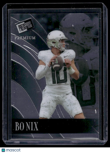 2024 Press Pass Premium Bo Nix #R-13 Retro SN