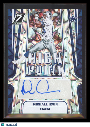 Michael Irvin 2024 Panini Zenith Football High Point High Point Parallel/Variety 1/1 Panini Authentic #HPS-MIN