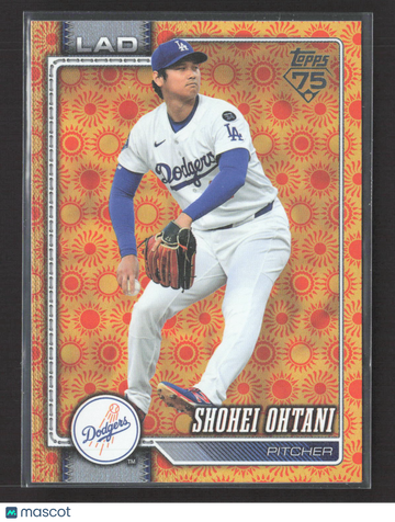 2001 Topps Series Two Shohei Ohtani #500 Sun Pattern
