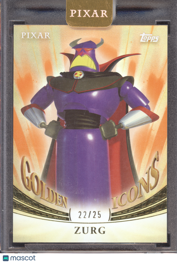 2025 Topps Disney Pixar Golden Icons Zurg 22/25 #GI-17