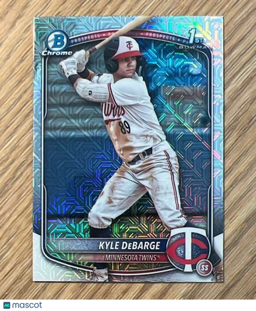 2025 Bowman - Chrome Prospects Mojo Refractor Kyle DeBarge #BCP-139