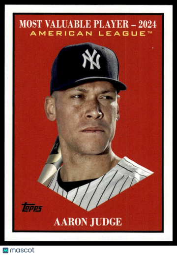 2025 Topps Update Aaron Judge #MV-1 Most Valuable