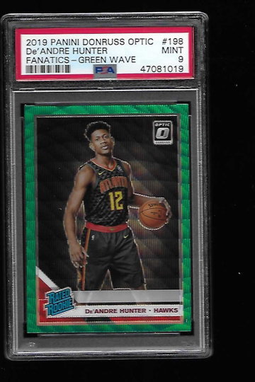 2019 OPTIC FANACTICS DeANDRE HUNTER GREN